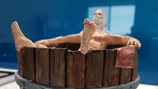<i>Witcher </i>Birthday Cake Features Hot Tub, Dick